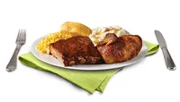 1/4 Rack of Zesty BBQ Ribs & 1/4 Signature Rotisserie Chicken