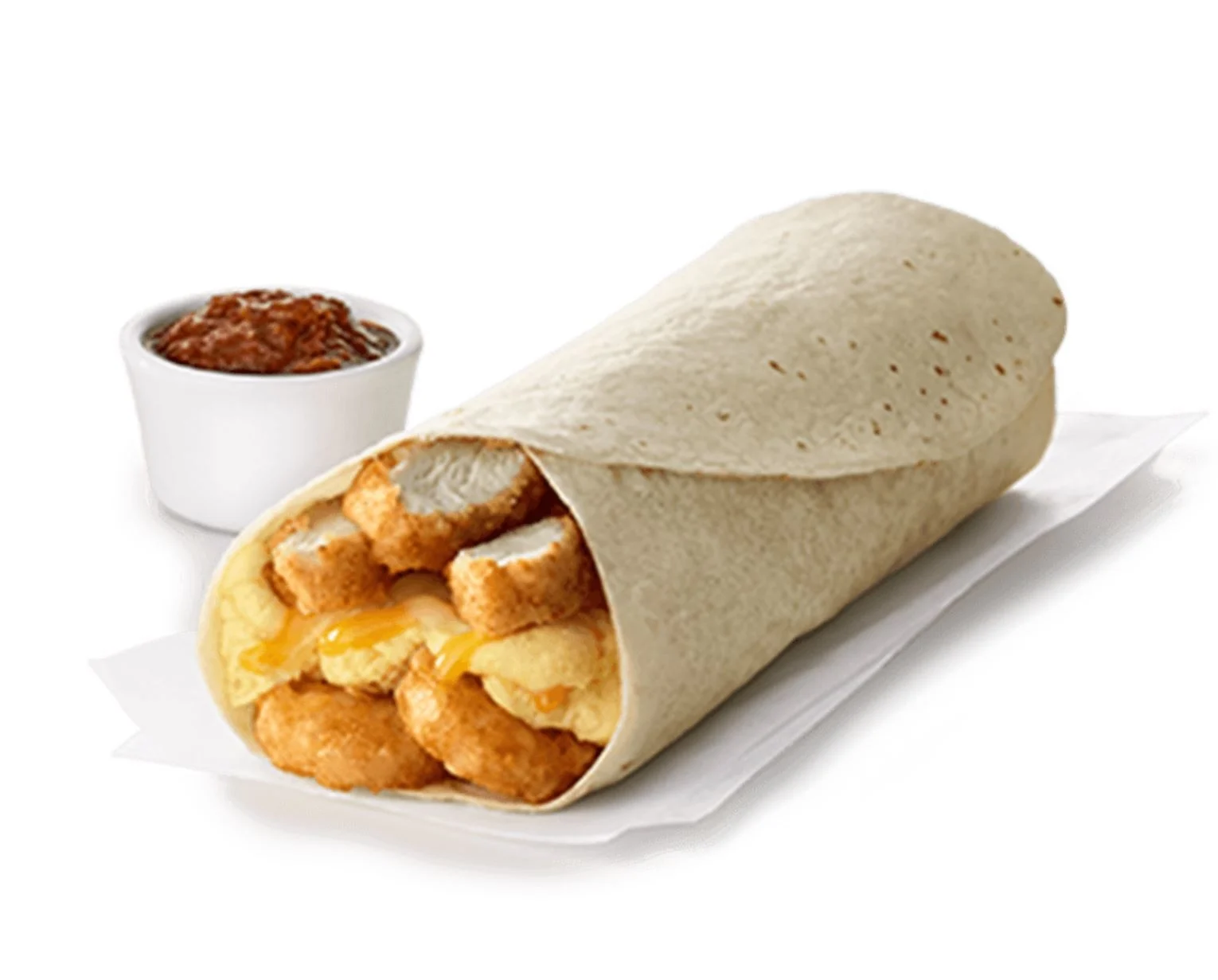 Hash Brown Scramble Burrito