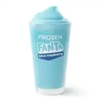 Medium Frozen Fanta® Blue Raspberry
